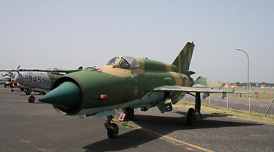 MiG 21 der NVA <br/>Foto von Ronny Stiffel