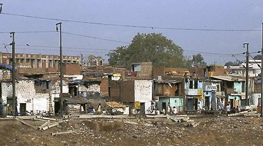 Slum in Indien <br/>Foto von niharq