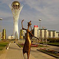 Kasachstans Haupstadt Astana <br/>Foto von Martin Solli, Flickr